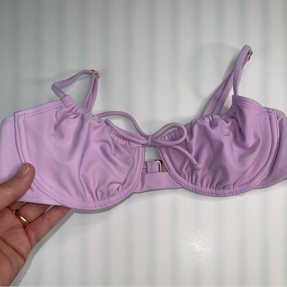 Xhilaration Lilac Bikini Bra Underwire Top M - Picture 9 of 13